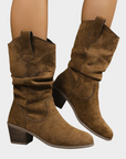 Helvano | Cowboystiefel mit mittelhohem Absatz für Damen