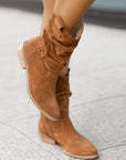 Helvano | Stiefeletten mit niedrigem Absatz und Reissverschluss