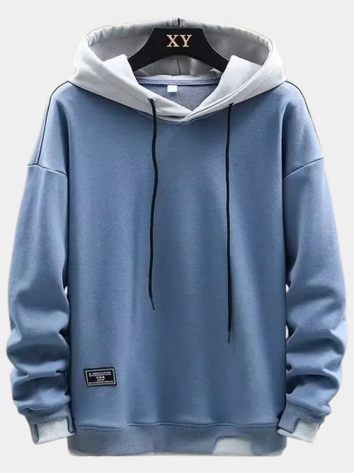 Helvano | Herren Hoodie in Lagenoptik mit Kapuze