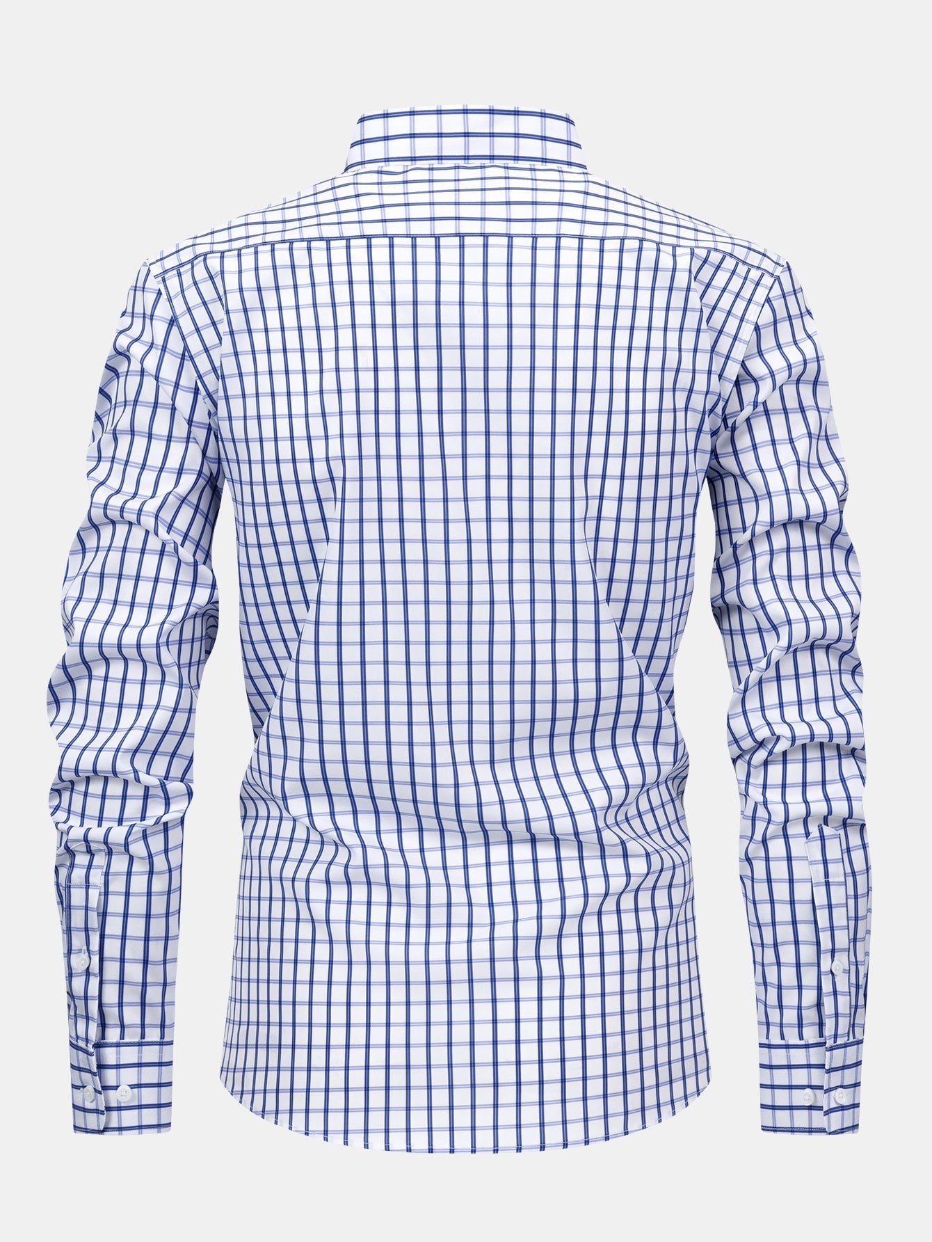 Helvano | Herren-Set: Kariertes Hemd &amp; Slim-Fit-Hose