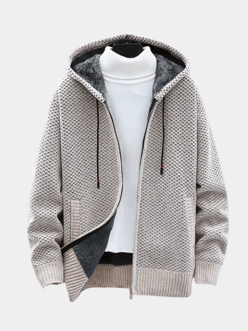 Helvano | Elegante Jacke mit Kapuze für Herren