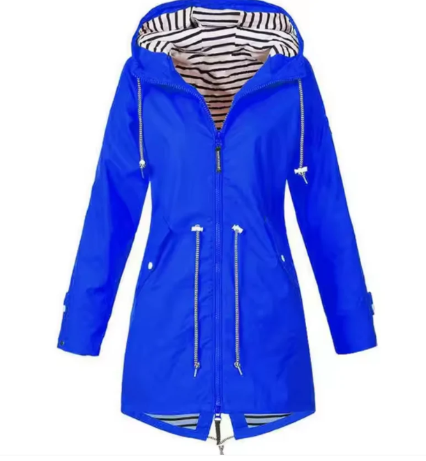 Helvano | Regenjacke mit Kapuze für Damen