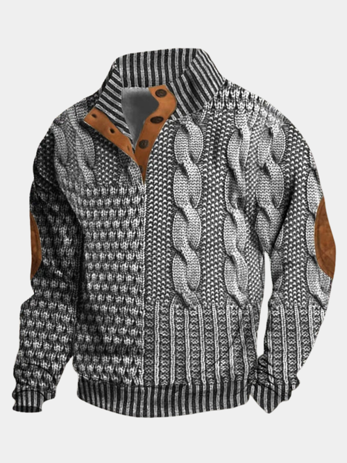 Helvano | Herren Strickpullover mit Muster