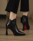 Helvano | Stiefeletten mit Absatz und Schnalle für Damen