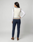Helvano | Ärmelloser Strickpullover für Damen