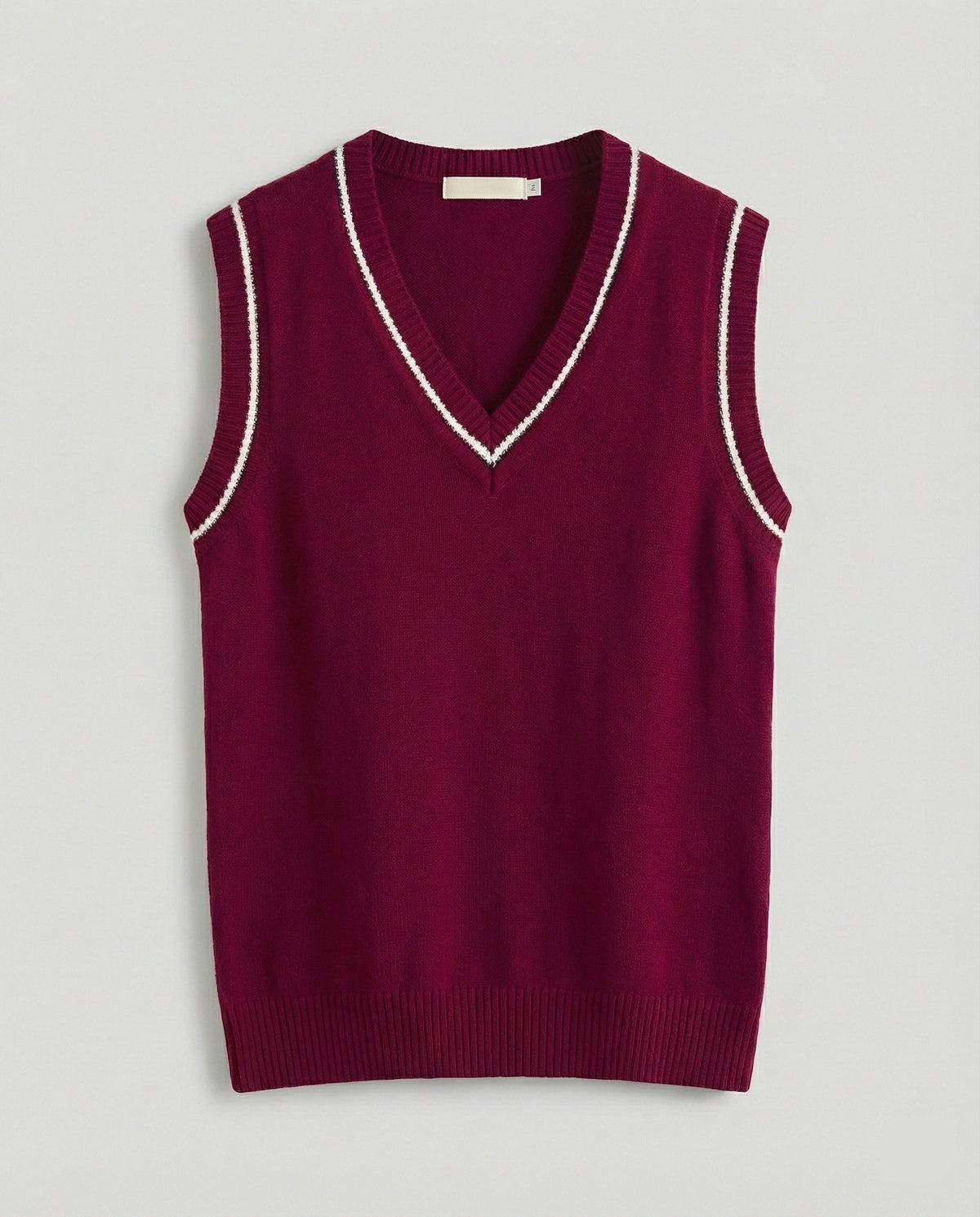 Helvano | Ärmelloser Strickpullover für Damen