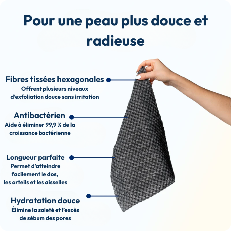 Helvano | Sanftes Peeling-Handtuch
