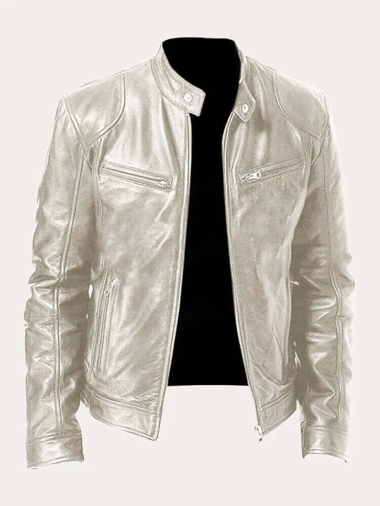 Helvano | Klassische Lederjacke für Herren