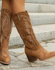 Helvano | Cowboystiefel mit Stickerei für Damen