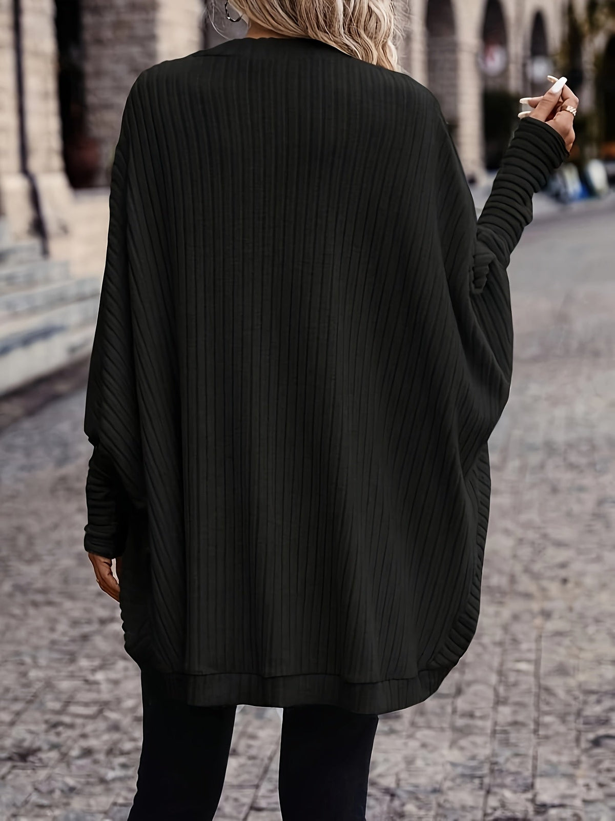 Helvano | Offener Strickcardigan für Damen