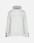 Helvano | Damen Strickpullover mit Wasserfallkragen
