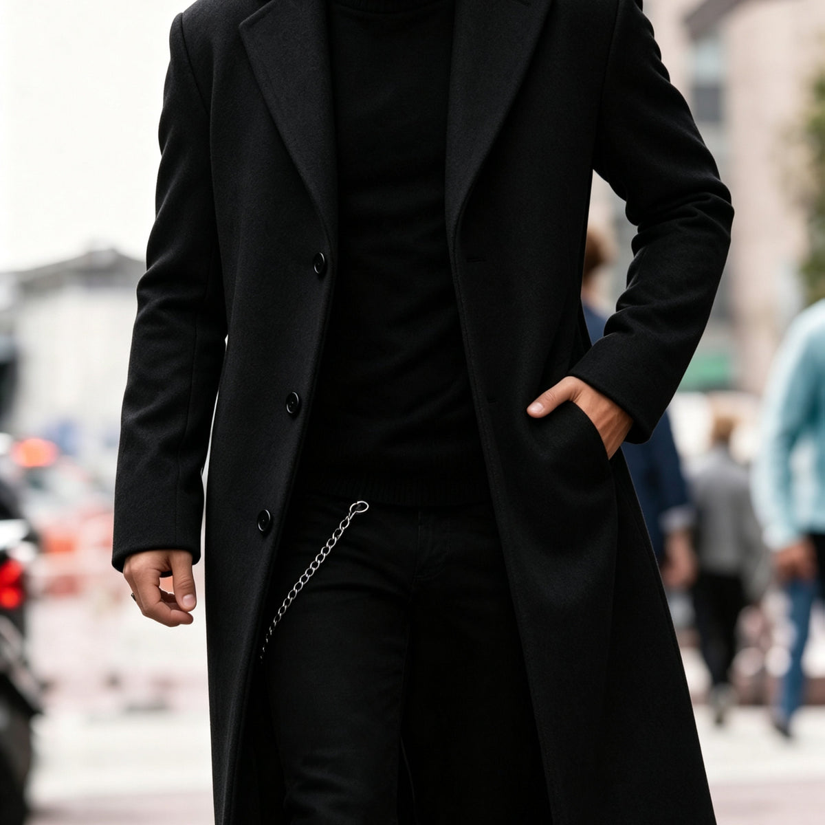 Helvano | Langer Trenchcoat für Herren