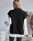 Helvano | Zopfstrick-Pullunder für Damen