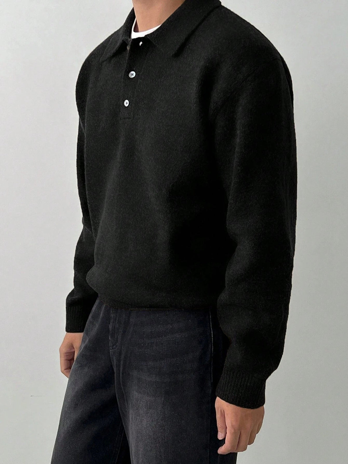 Helvano | Strickpullover mit Polokragen für Herren
