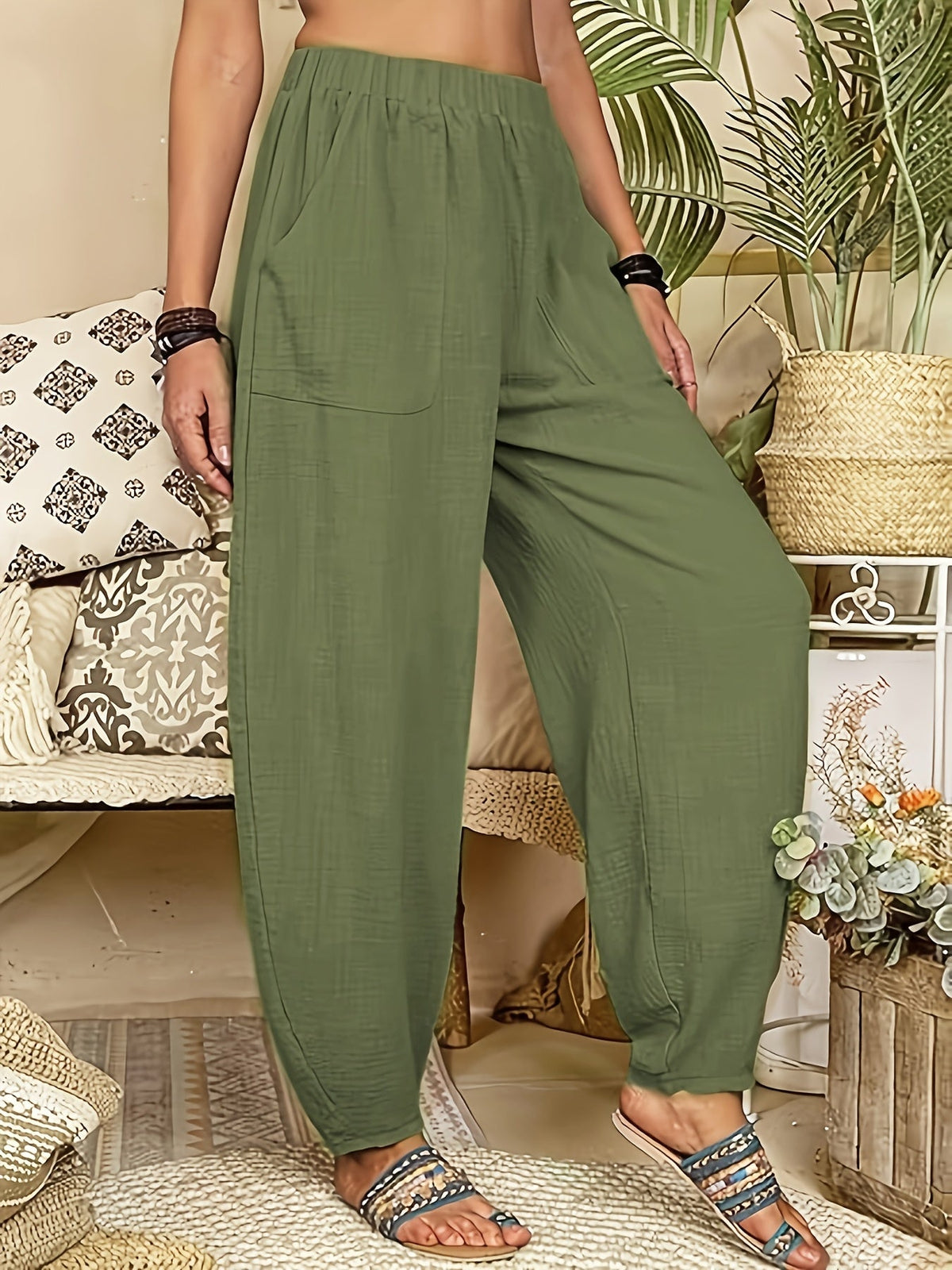 Helvano | Fliessende Damenhose für den Alltag