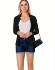Helvano | Taillierter Damen-Blazer ohne Verschluss