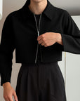 Helvano | Kurze Winterjacke für Herren in Schwarz