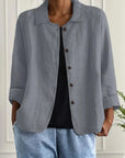 Helvano | Leichter Hemd-Cardigan für Damen