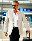Helvano | Herren Blazer mit Reverskragen