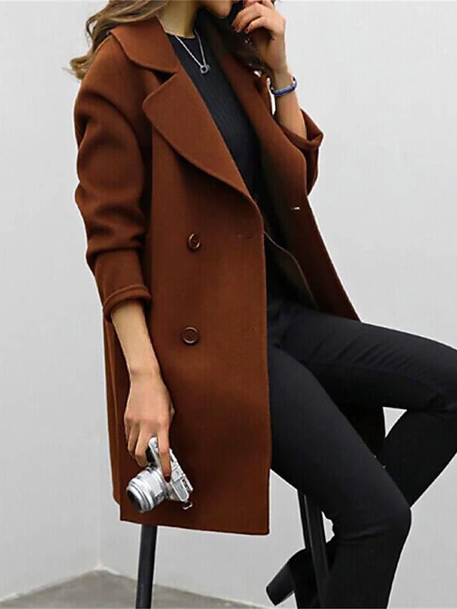 Helvano | Eleganter Damenmantel für Herbst und Winter