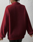 Helvano | Lockerer Half-Zip-Pullover für Damen