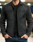 Helvano | Zip-Jacke für Herren in Schwarz