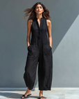 Helvano | Ärmelloser Jumpsuit für Damen