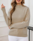 Helvano | Strickpullover mit Stehkragen für Damen