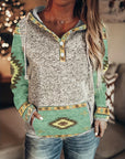 Helvano | Damen Hoodie im Western-Look