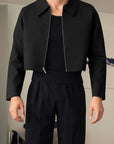 Helvano | Kurze Winterjacke für Herren in Schwarz