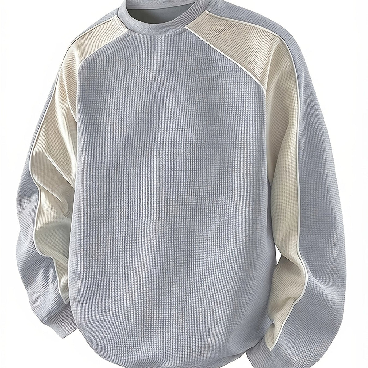 Helvano | Colorblock-Sweatshirt mit Rundhals für Herren