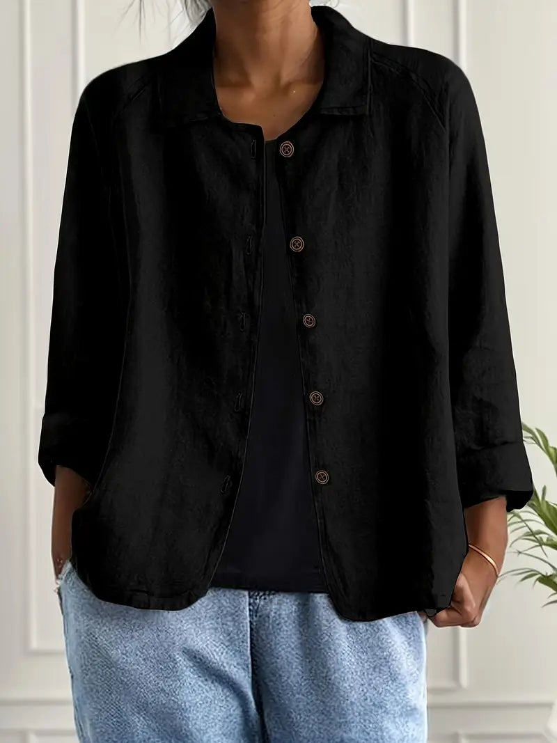 Helvano | Leichter Hemd-Cardigan für Damen