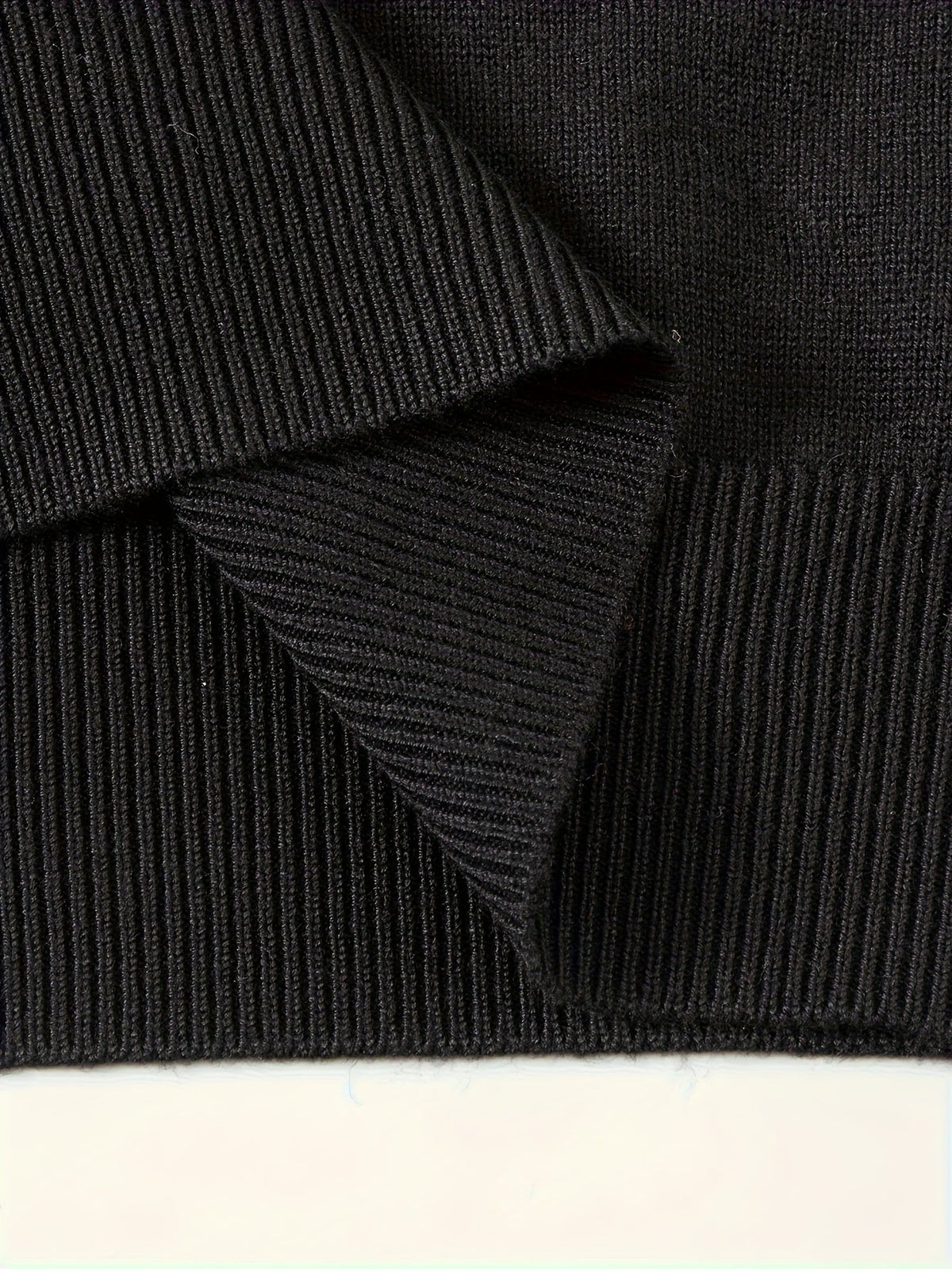 Helvano | Strickpullover mit Polokragen und Zip für Herren