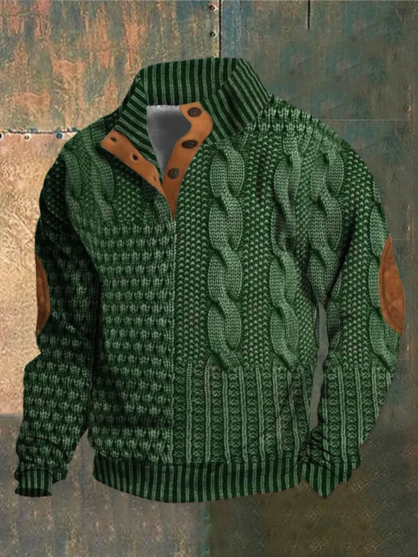 Helvano | Herren Strickpullover mit Muster