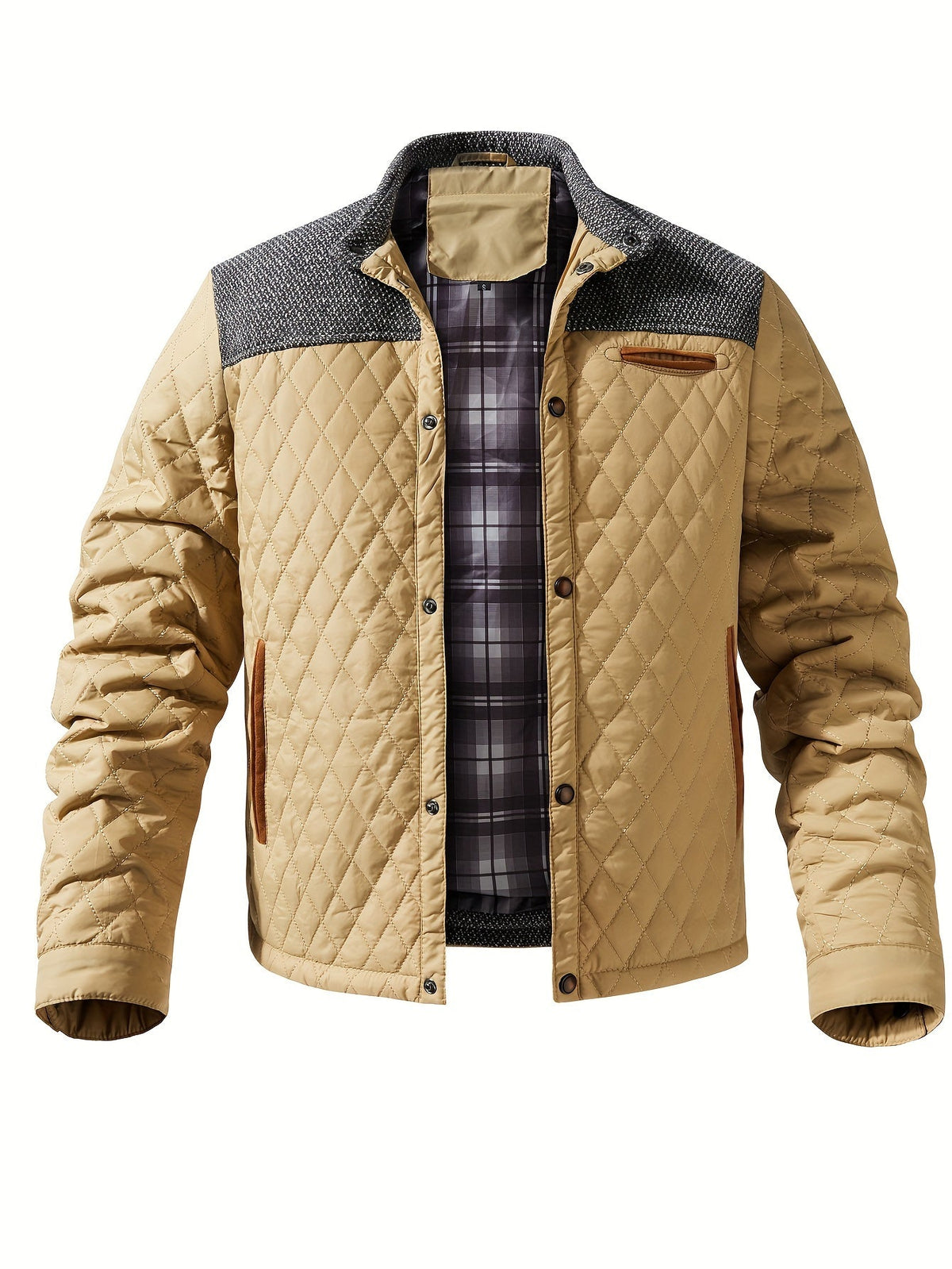 Helvano | Steppjacke mit Stehkragen für Herren