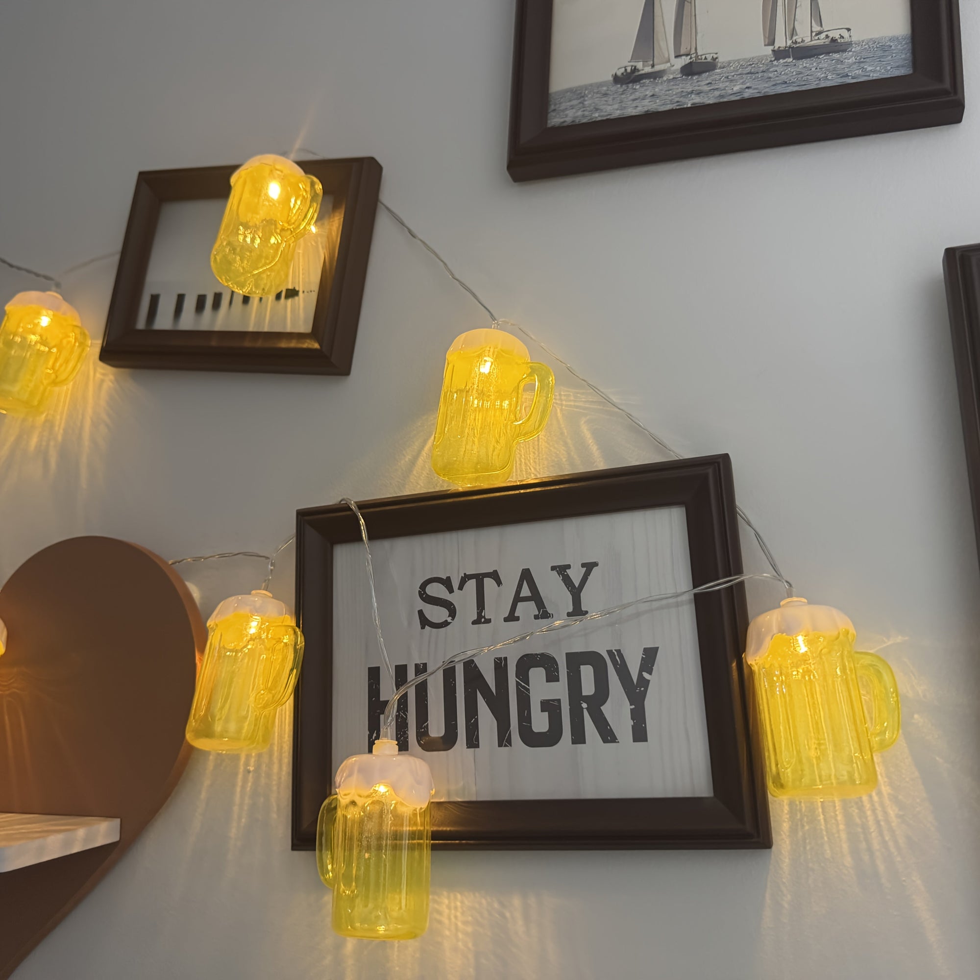 Helvano | LED Bierkrug Lichterkette 2er-Set