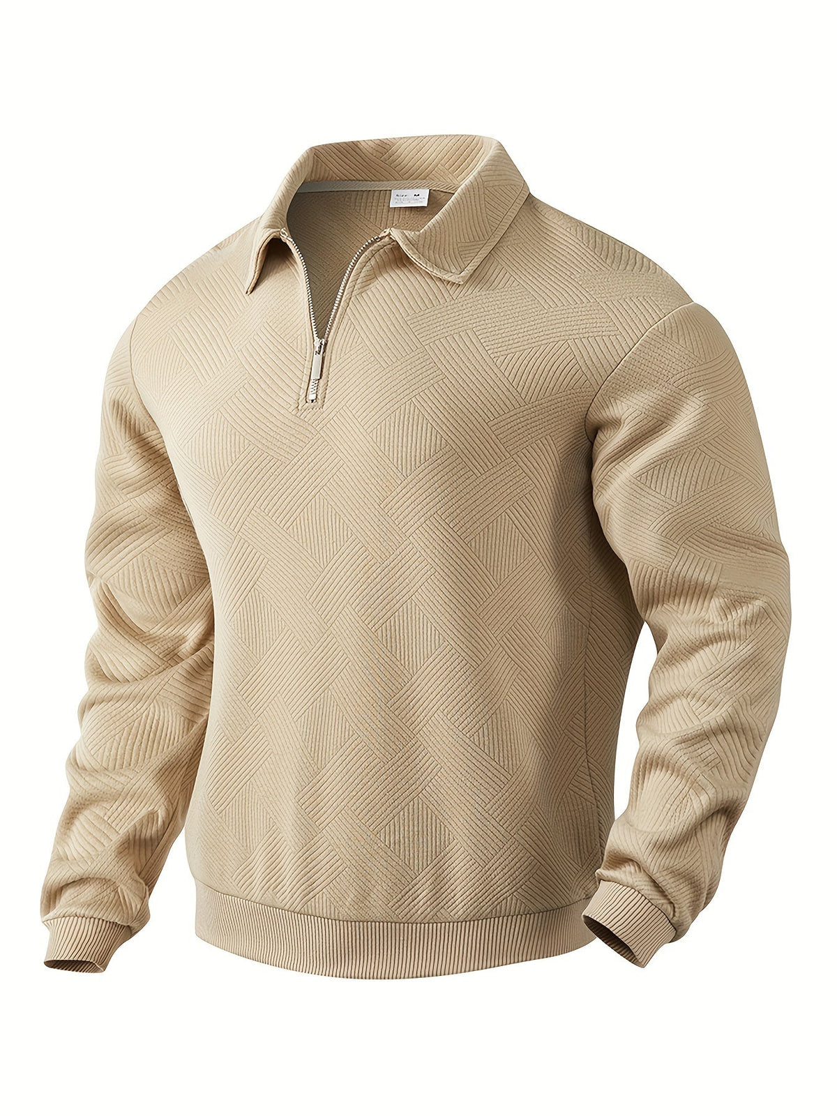 Helvano | Leichter Strickpullover mit Reissverschluss für Herren