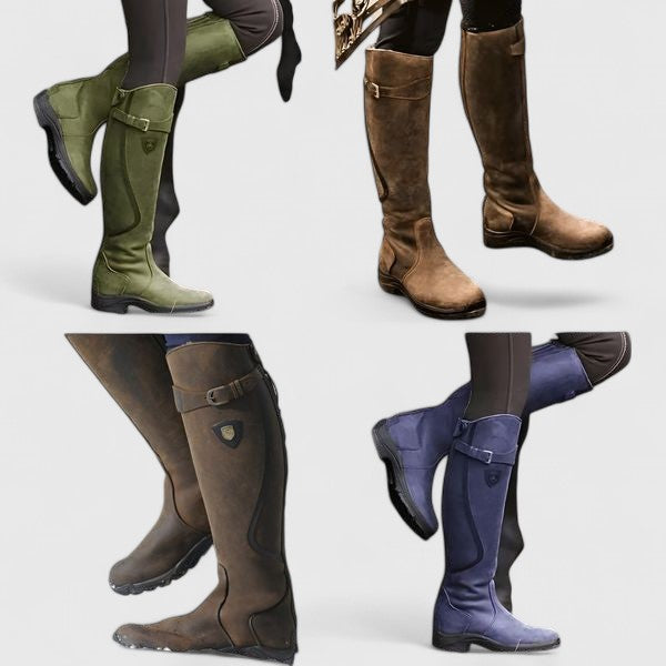 Helvano | Damen-Stiefel mit Schnallen