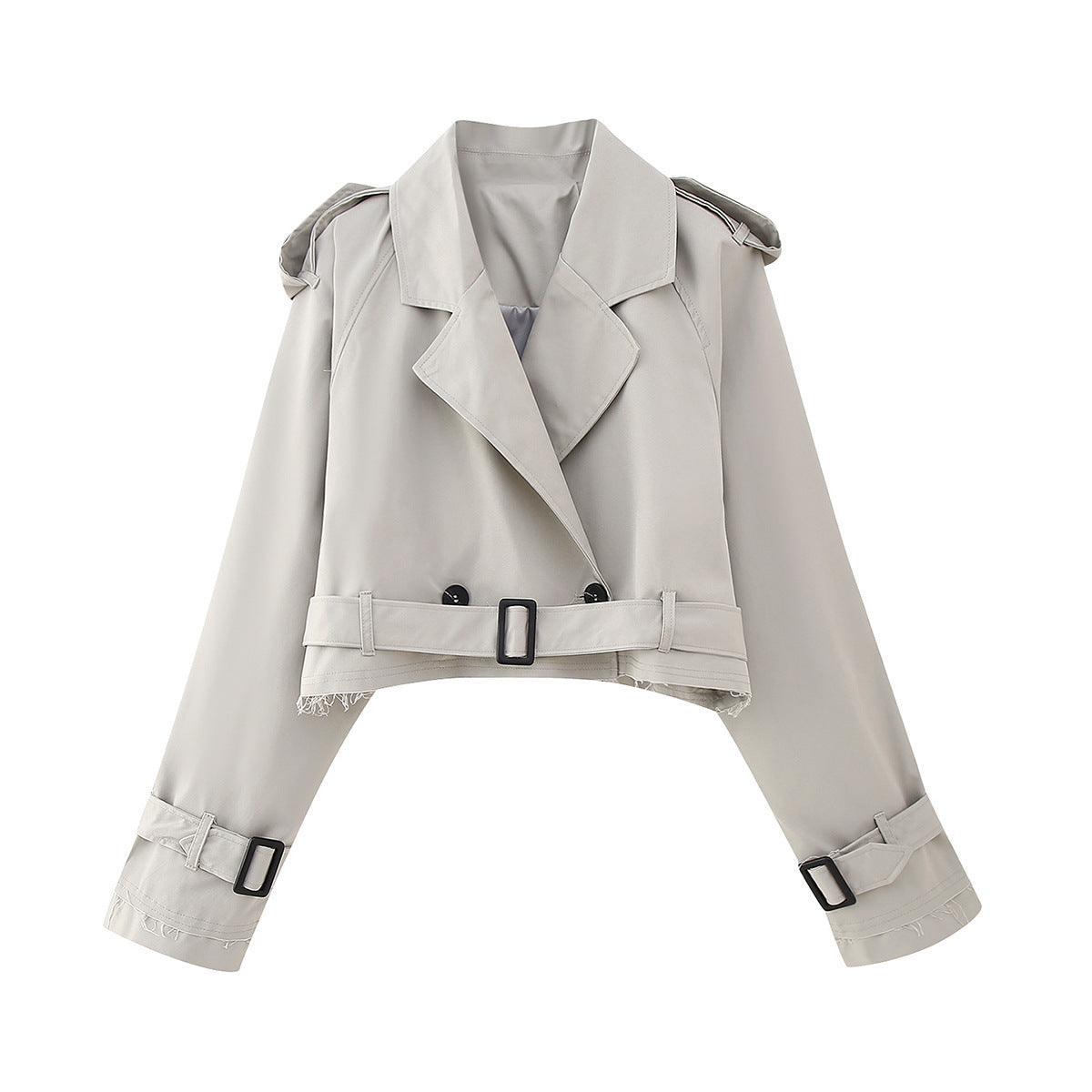 Helvano | Kurzer Trenchcoat für Damen