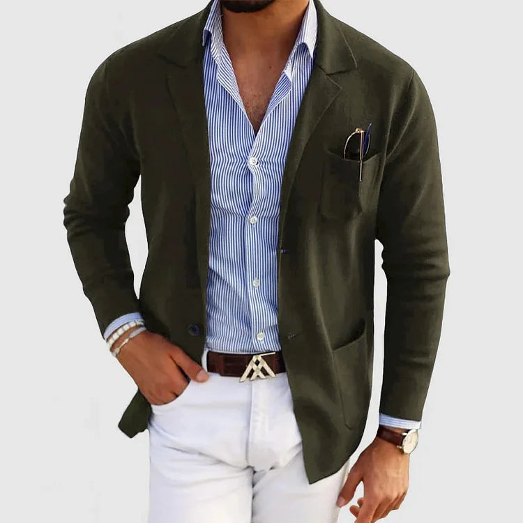 Helvano | Blazer für Herren mit weichem Stoff
