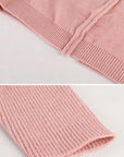 Helvano | Oversized Strickjacke mit Kapuze für Damen