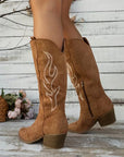 Helvano | Cowboystiefel mit Stickerei für Damen