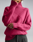 Helvano | Oversized Rollkragenpullover für Damen