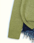 Helvano | Damen Strickpullover mit Katzenmotiv