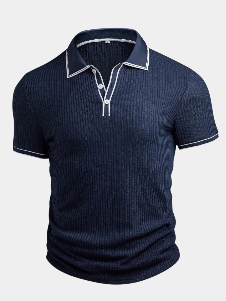 Helvano | Herren T-Shirt mit Struktur