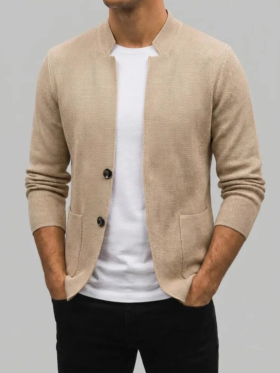Helvano | Strickweste mit Strukturmuster für Herren