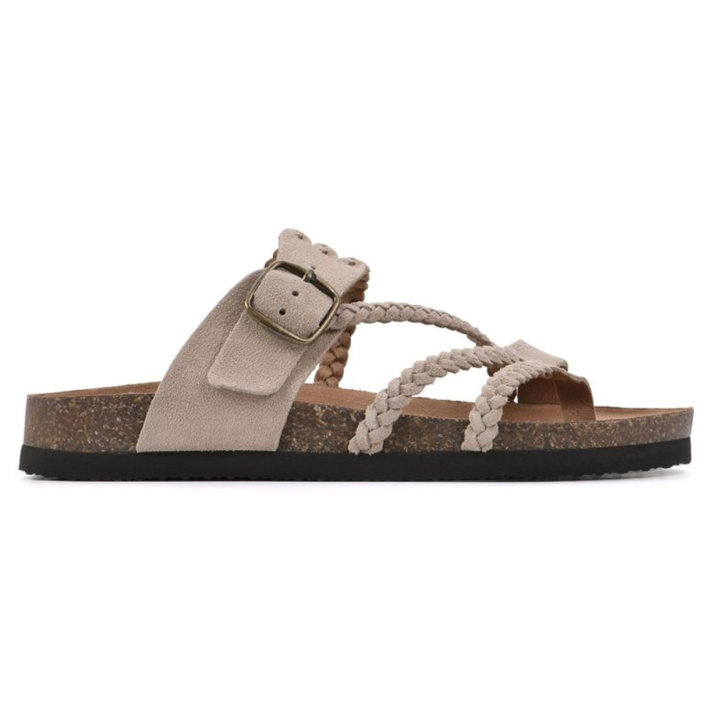 Helvano | Geflochtene Kork-Sandalen für Damen