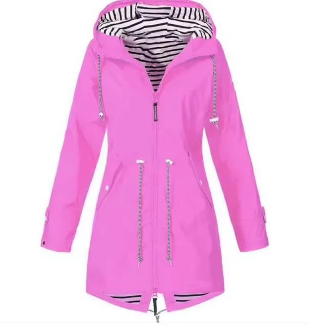 Helvano | Regenjacke mit Kapuze für Damen