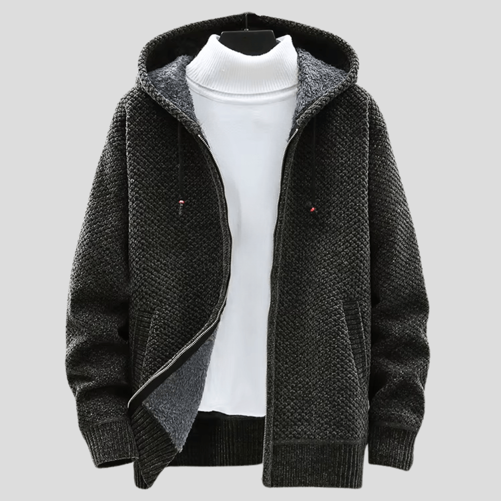 Helvano | Elegante Jacke mit Kapuze für Herren