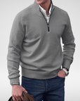 Helvano | Herren-Strickpullover mit Rundhalsausschnitt